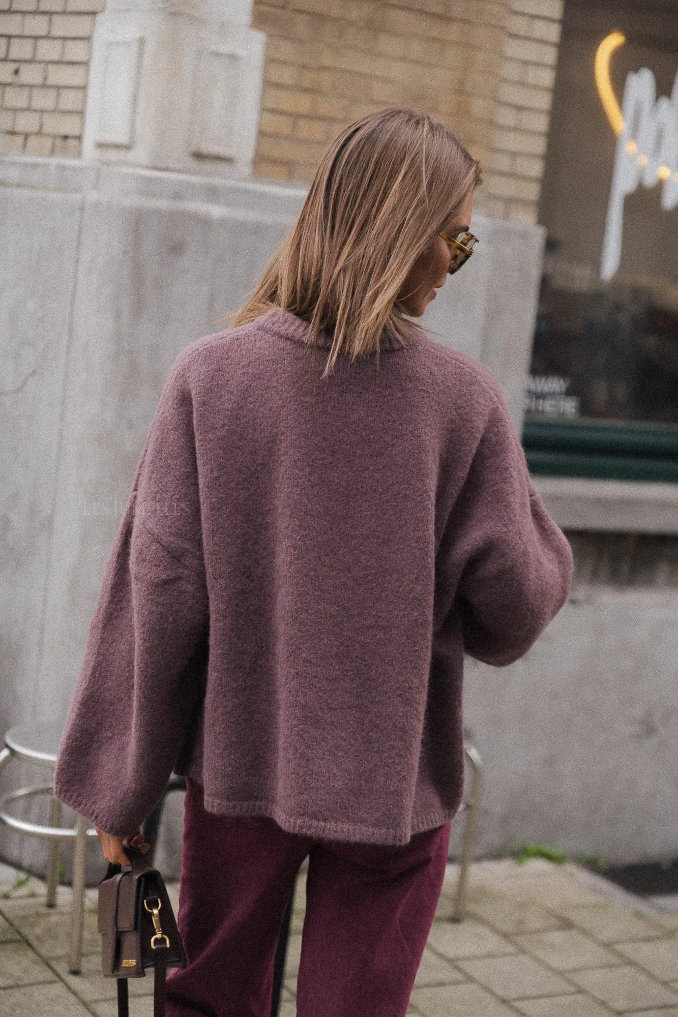 Oversize Ulva jumper flint