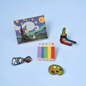 Painting Color Enamel Pins