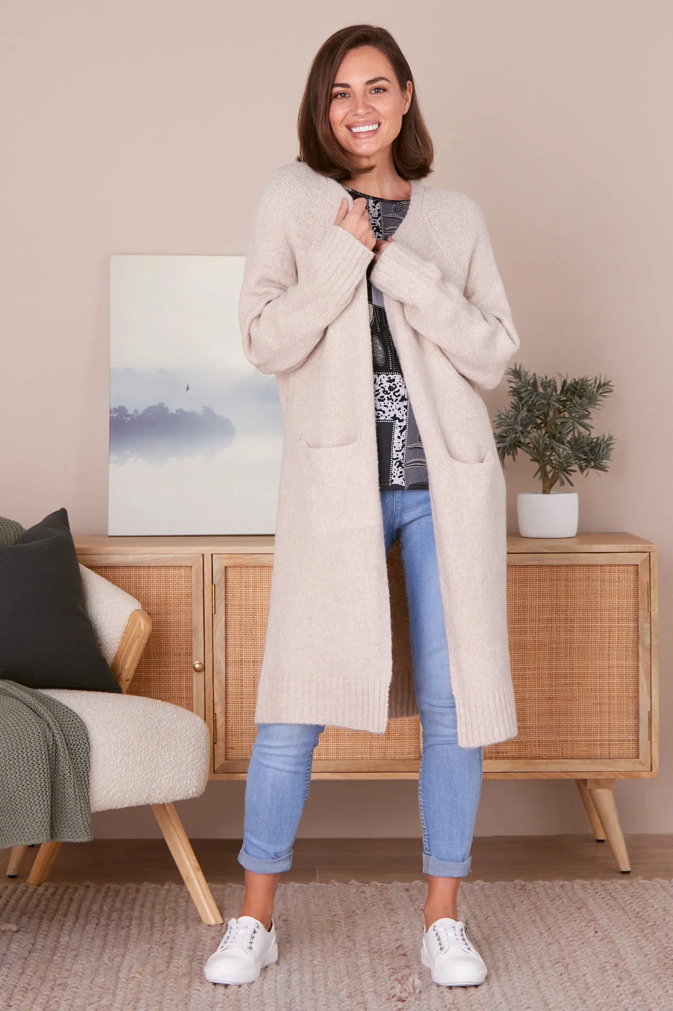 Paula Cardigan - Beige