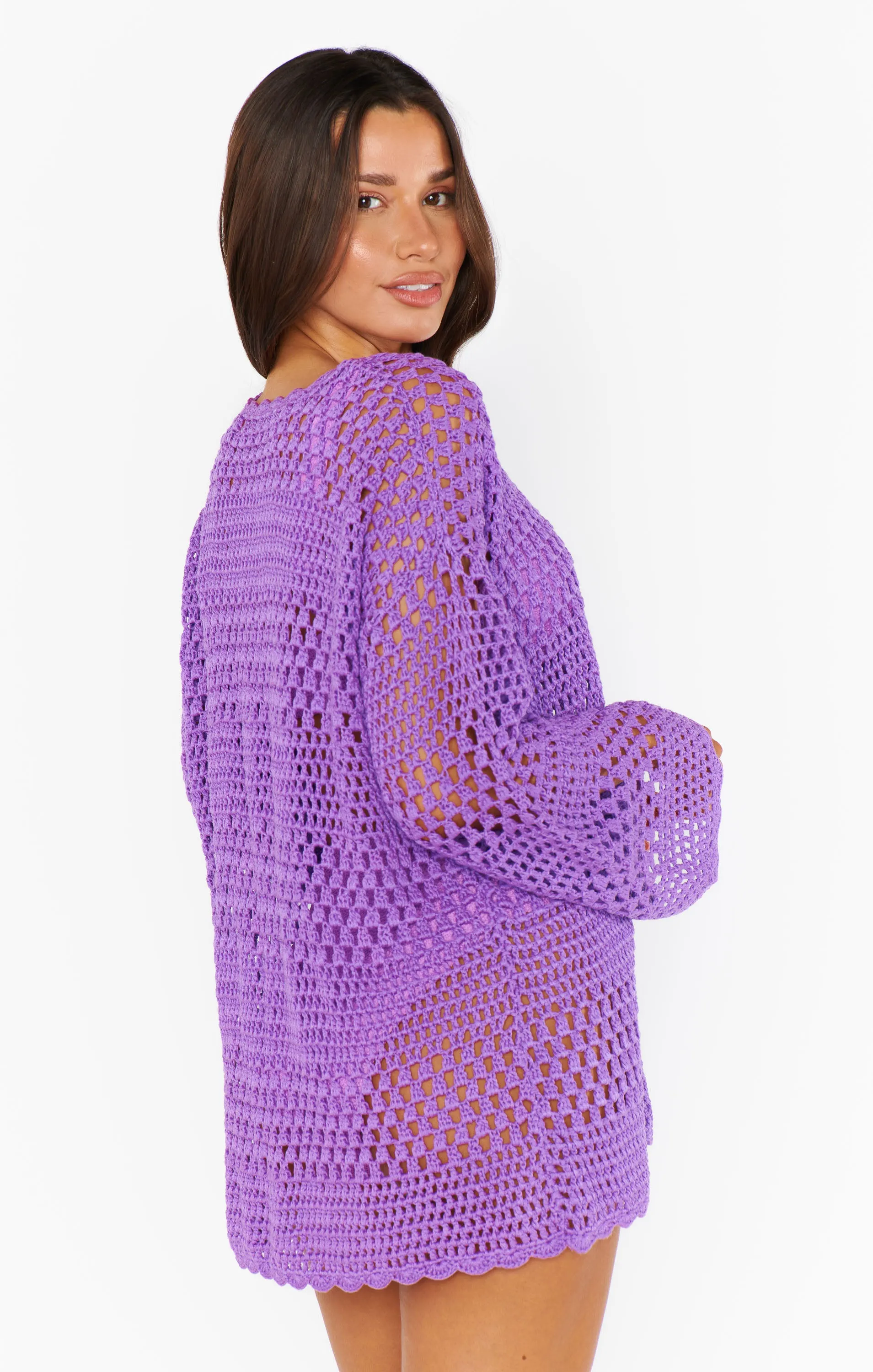 Paula Pullover ~ Ultra Violet Crochet