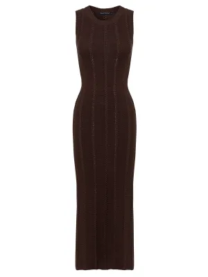 Pointelle Maxi Dress