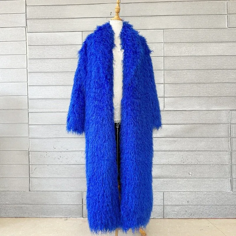 Pre Order:  Soft Long Faux Fur Coat