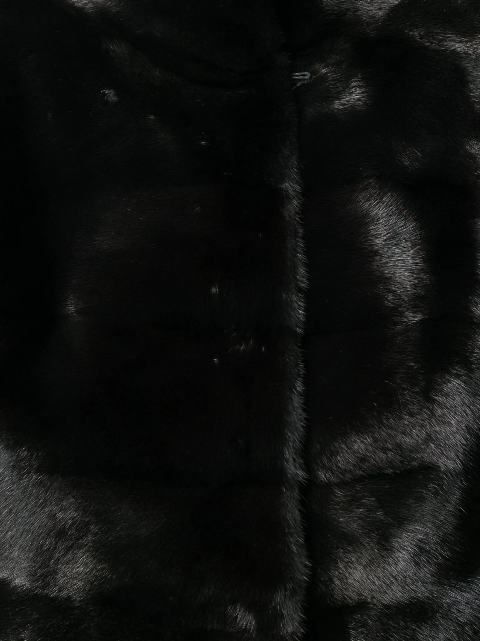 "VALENCIA" Mink Coat with Collar Short