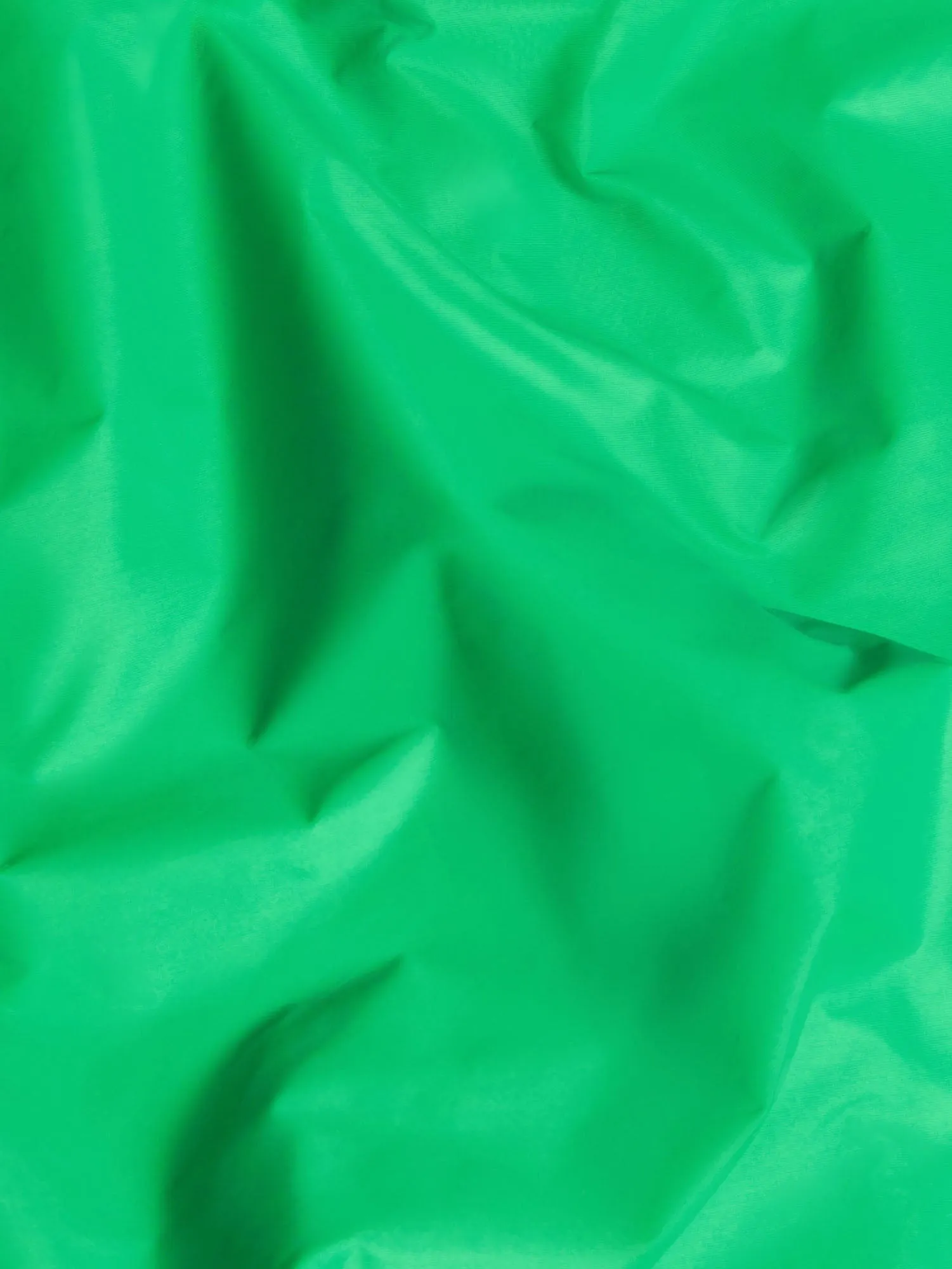 Recycled Nylon Color Block Jacket—jade green