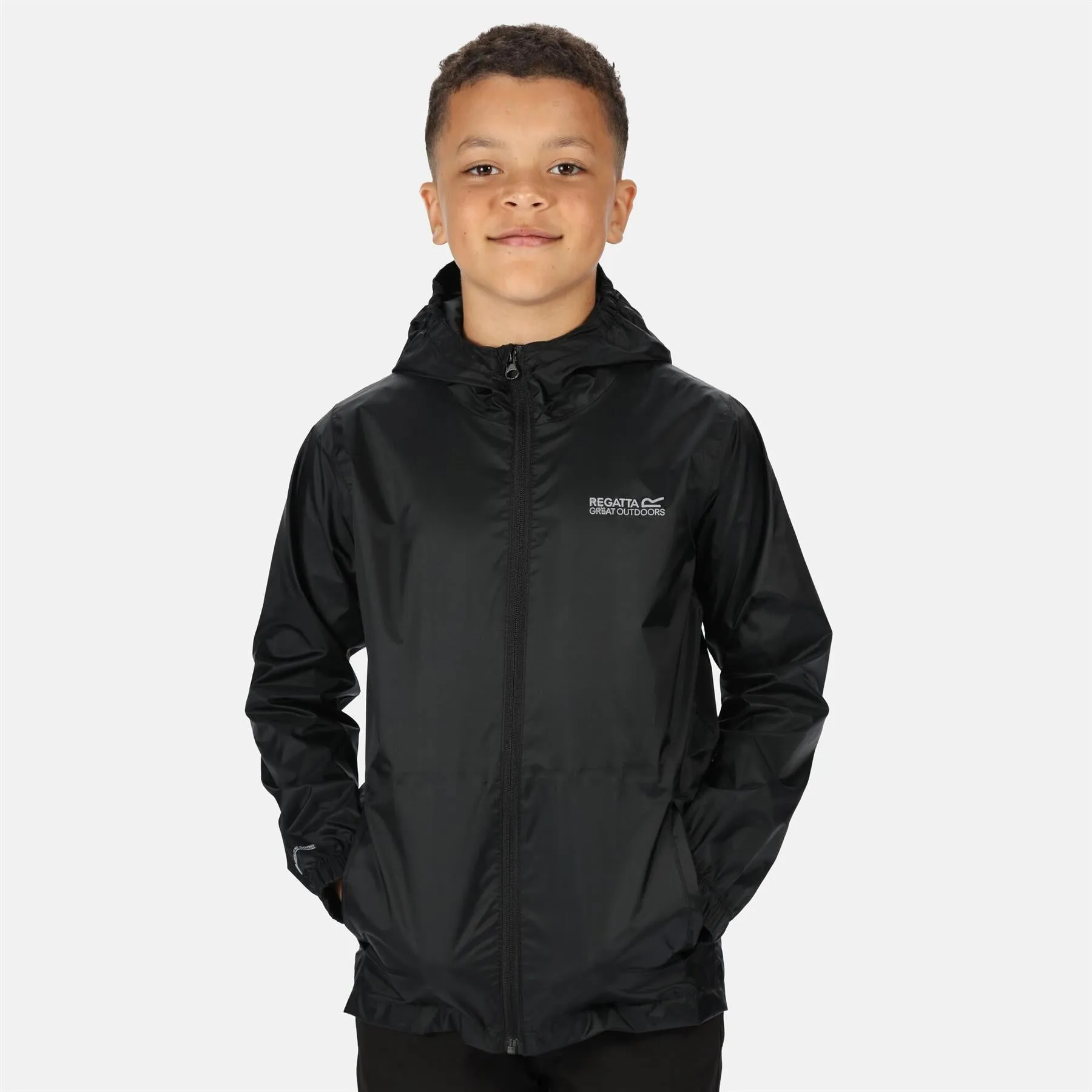 Regatta Kids Pack it Jacket III Lightweight Waterproof Packaway Jacket