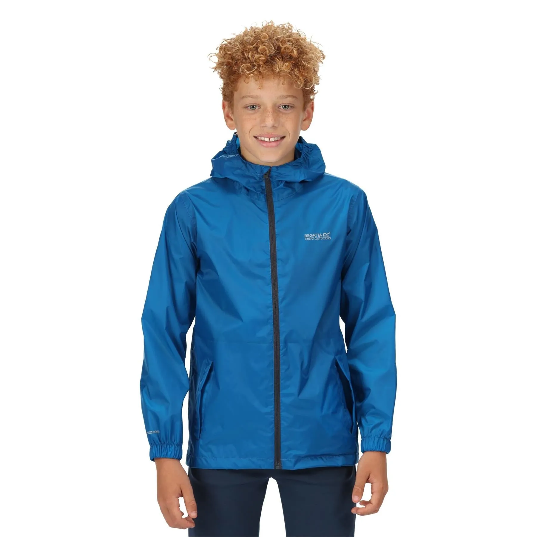 Regatta Kids Pack it Jacket III Lightweight Waterproof Packaway Jacket