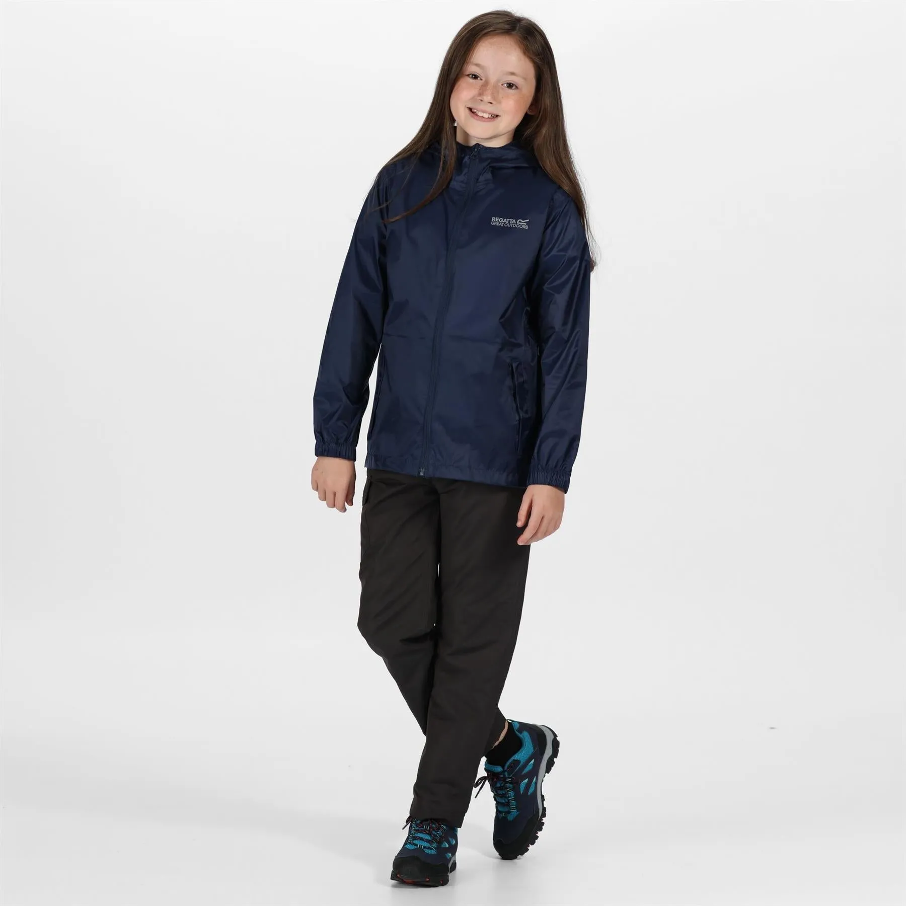 Regatta Kids Pack it Jacket III Lightweight Waterproof Packaway Jacket