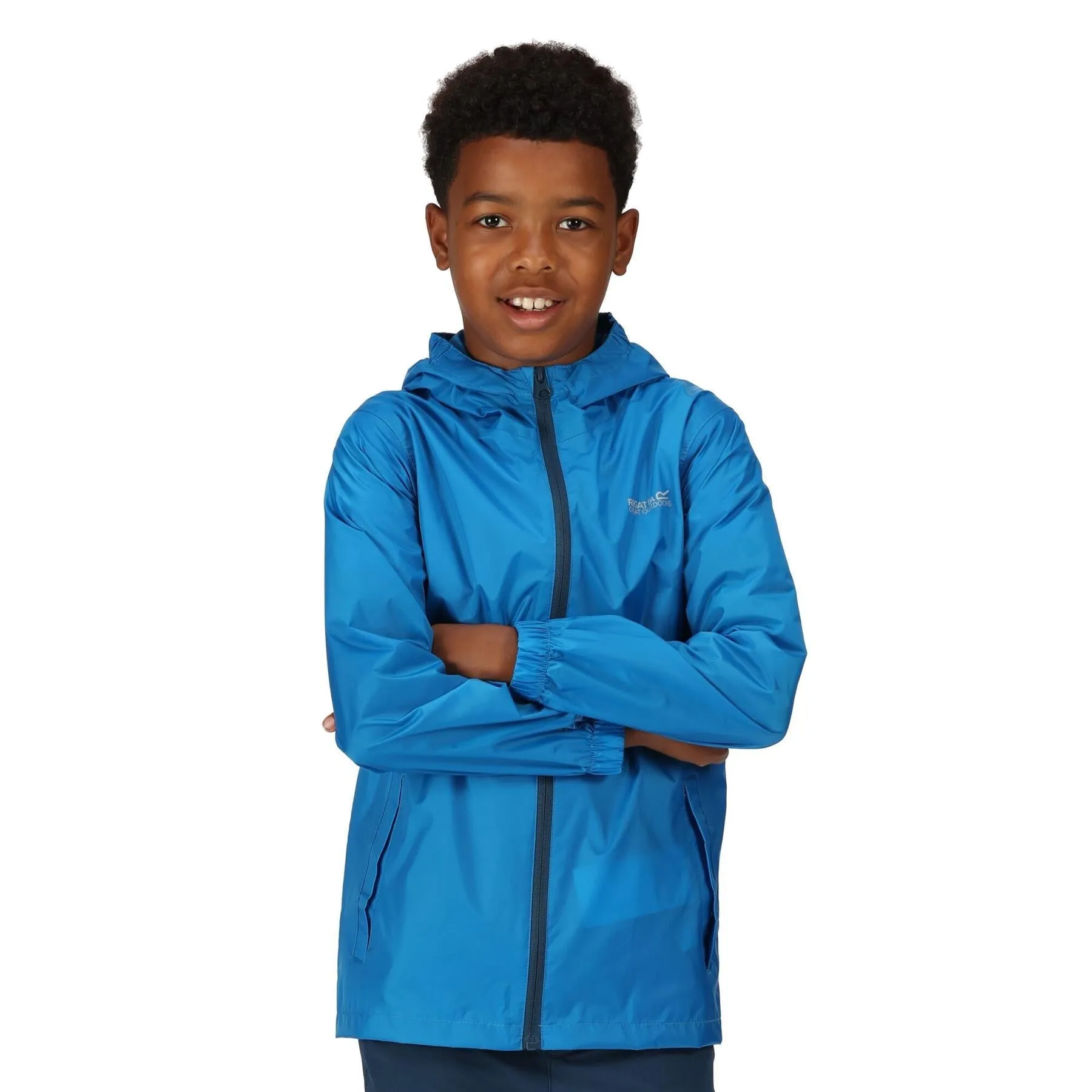 Regatta Kids Pack it Jacket III Lightweight Waterproof Packaway Jacket