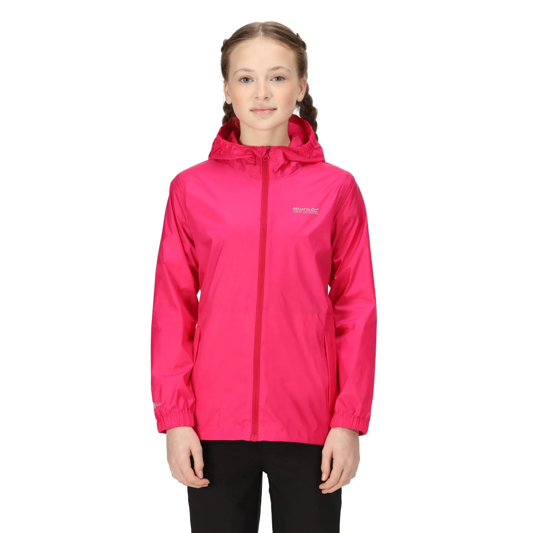 Regatta Kids Pack it Jacket III Lightweight Waterproof Packaway Jacket