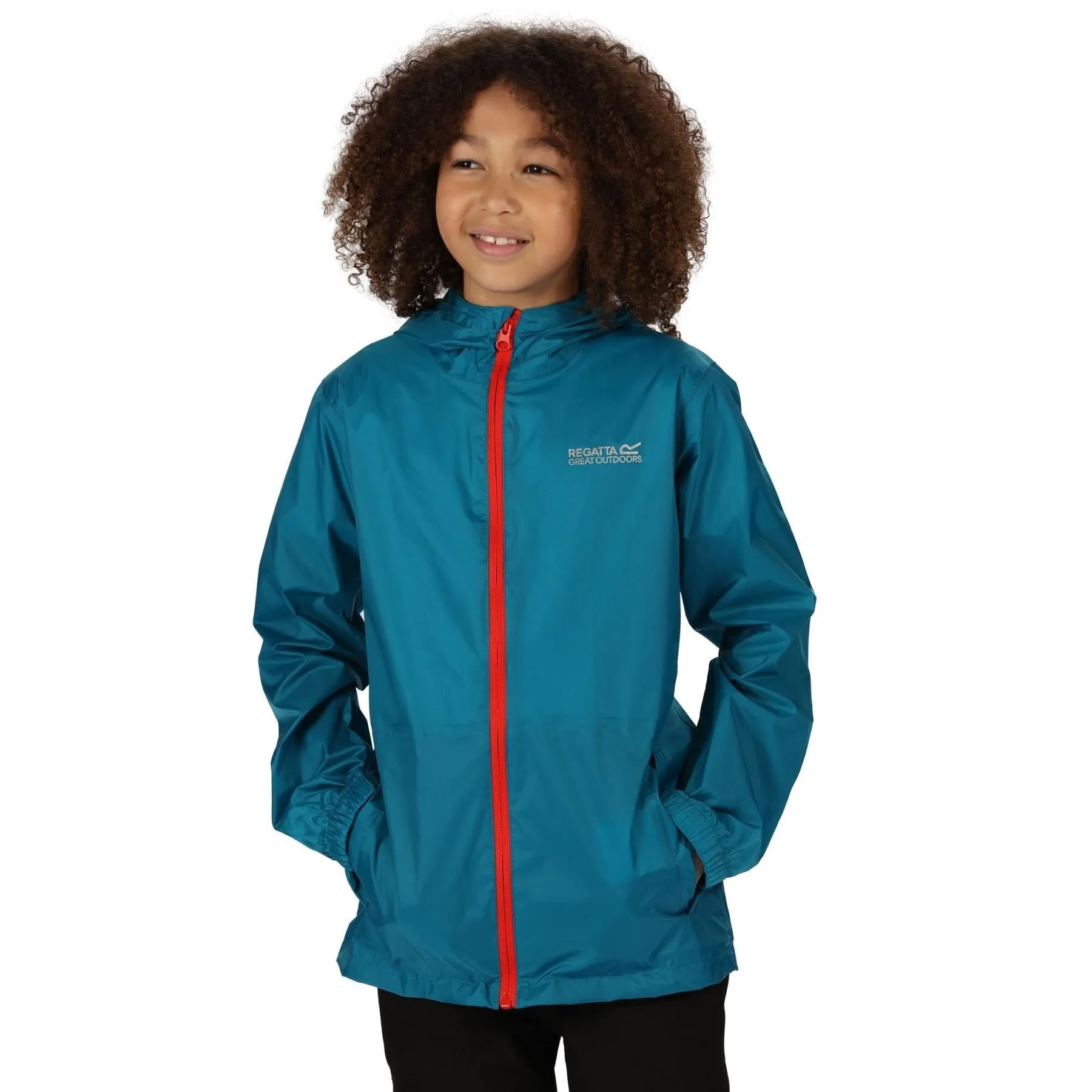 Regatta Kids Pack it Jacket III Lightweight Waterproof Packaway Jacket