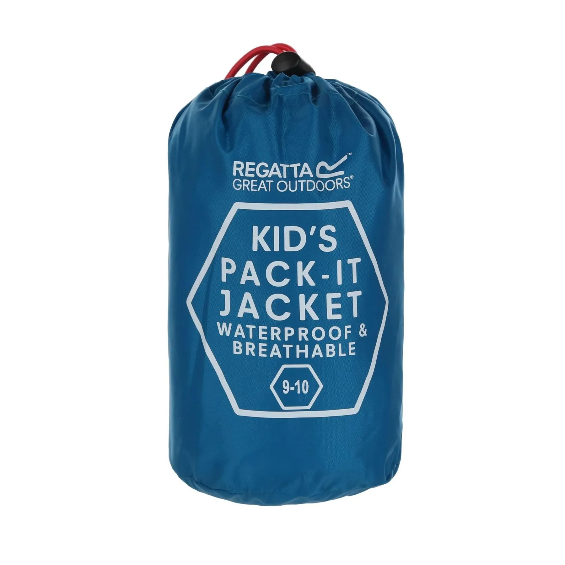 Regatta Kids Pack it Jacket III Lightweight Waterproof Packaway Jacket