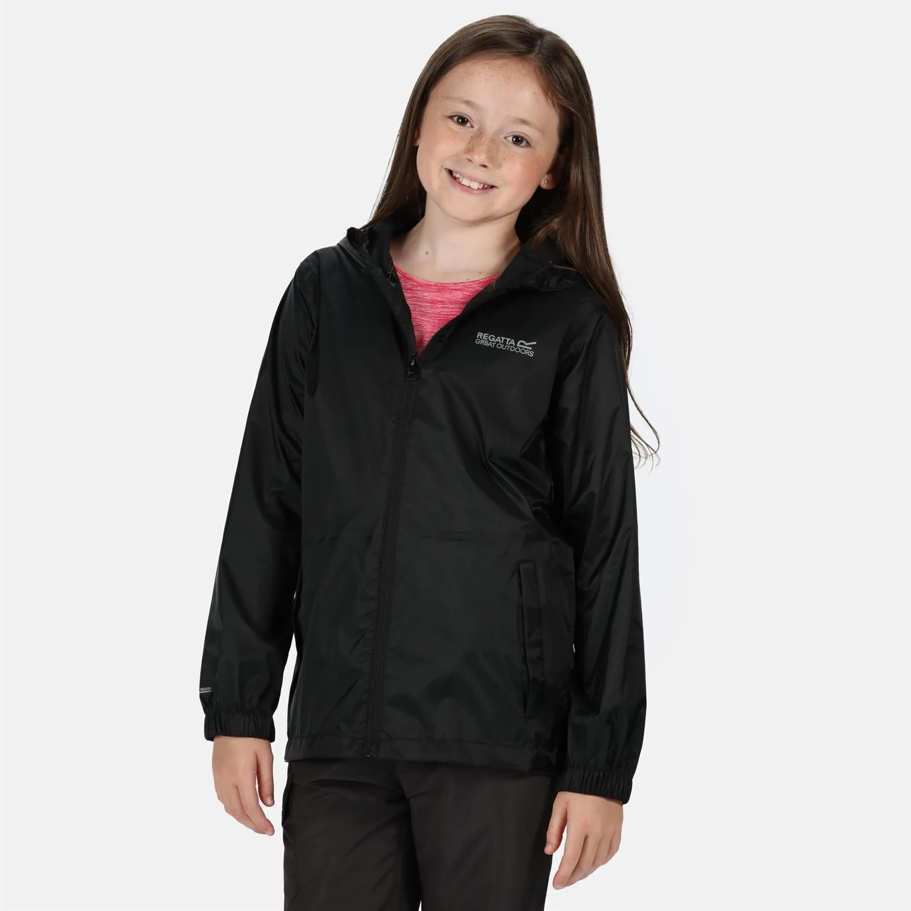 Regatta Kids Pack it Jacket III Lightweight Waterproof Packaway Jacket