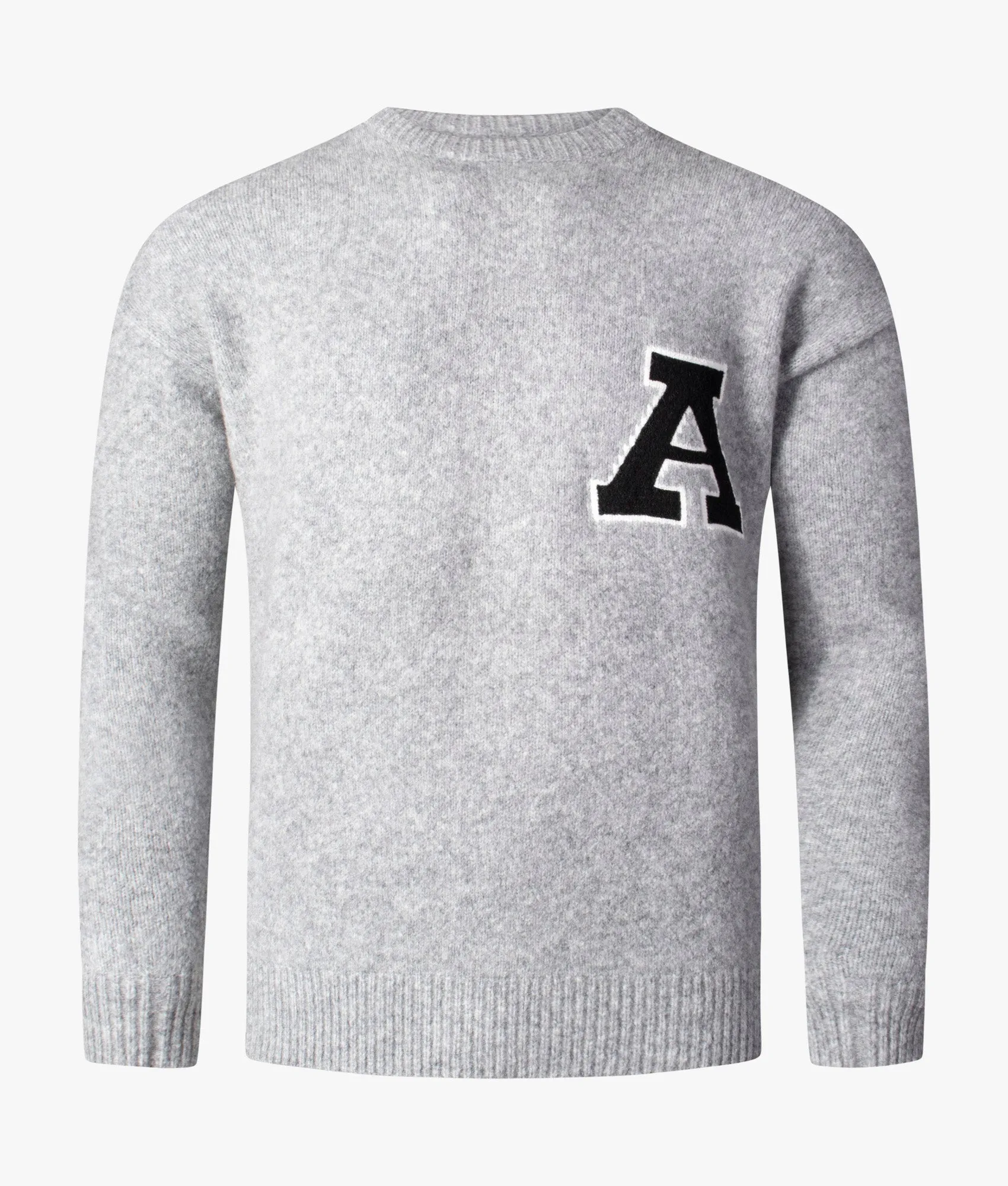 Relaxed Fit `Team` Knitted Jumper