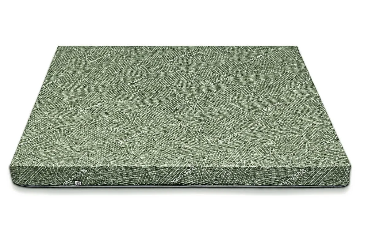 Restolex Restopedic Natural Latex Coir-Natural Latex Coir-Green-84 x 48 x 5 INCHES