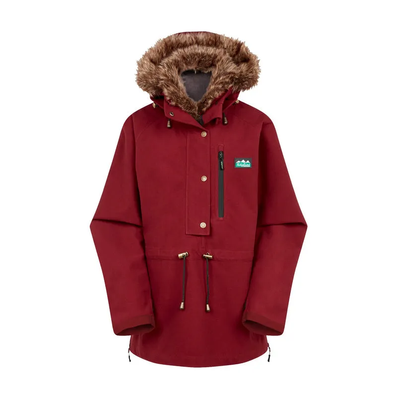 Ridgeline Womens Monsoon Arctic II Smock Rhubarb