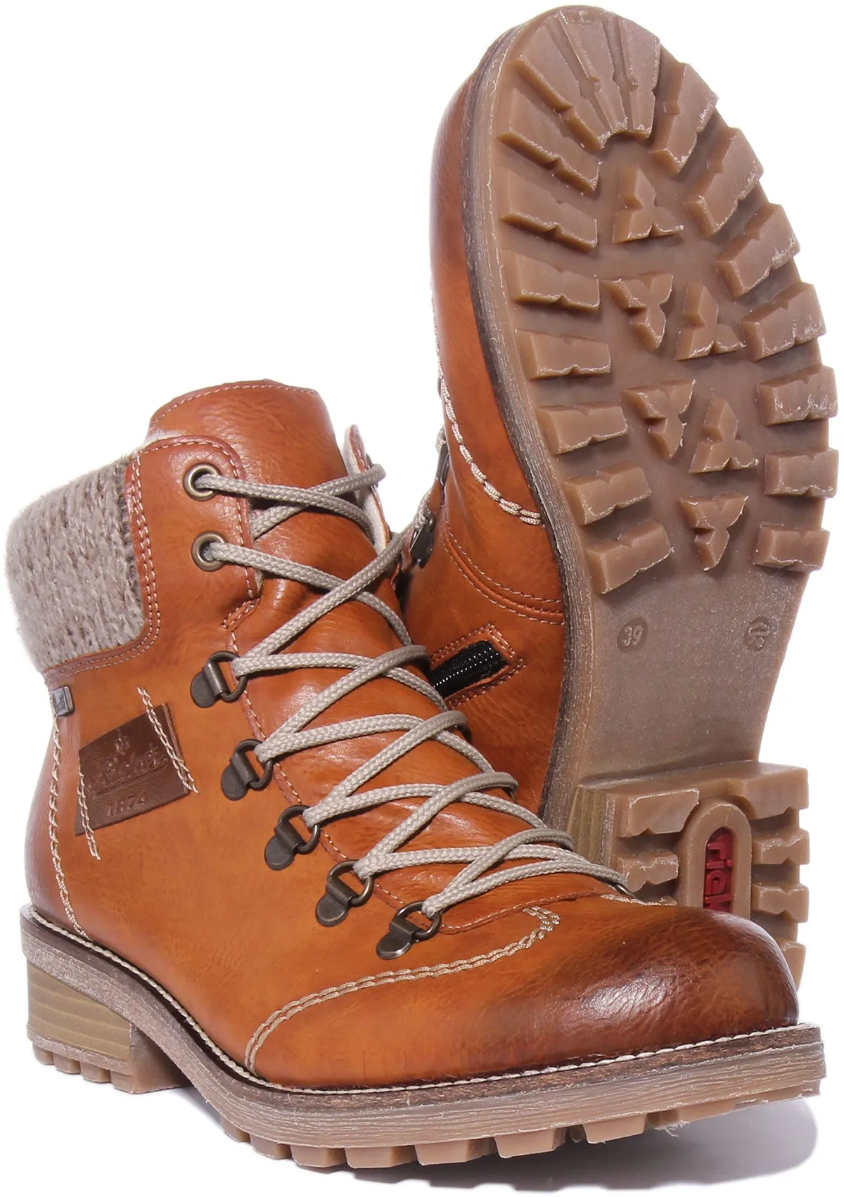 Rieker Z0444 In Brown For Women