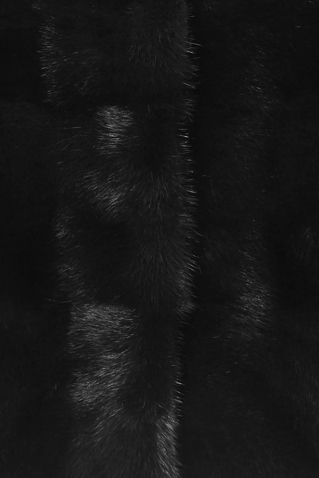 Rosie Mink Fur Jacket With Collar