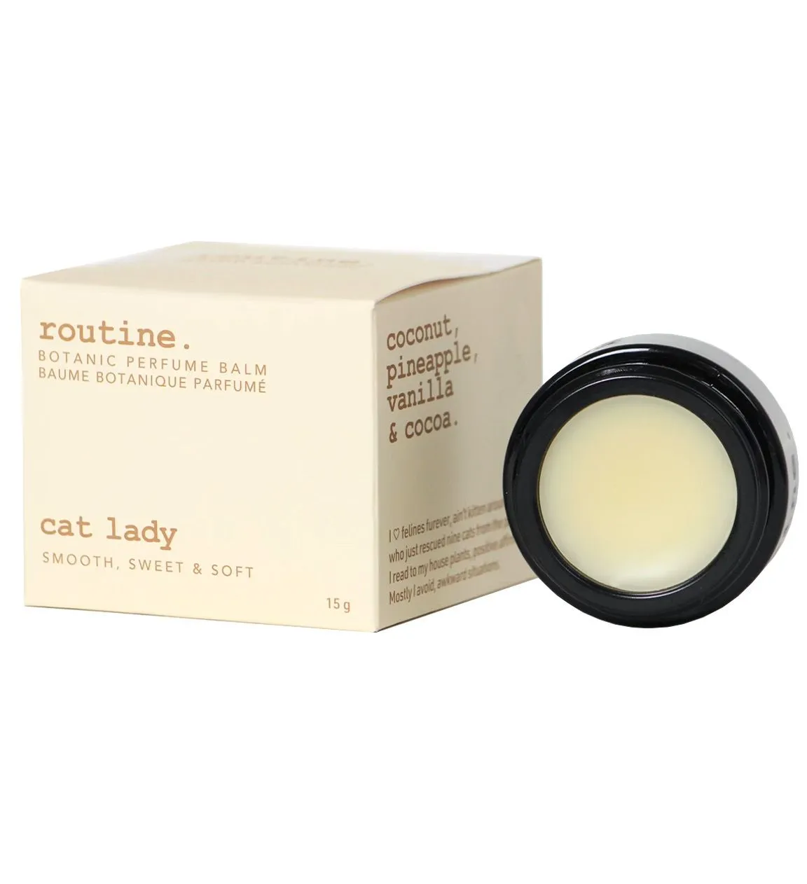 Routine - Natural Solid Perfume Cat Lady