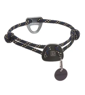 Ruffwear Knot-a-Collar™ Reflective Rope Dog Collar (Obsidian Black)