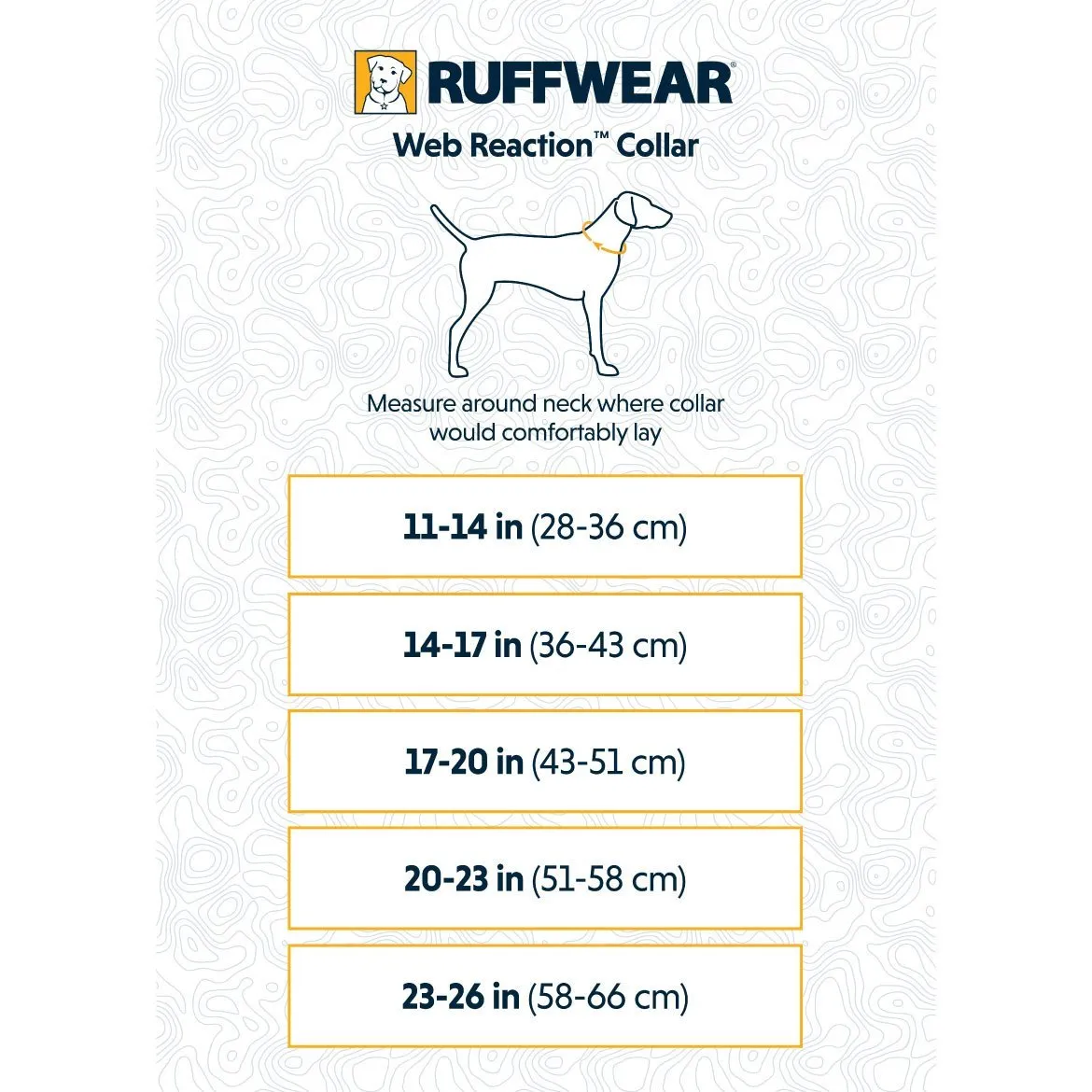 Ruffwear Web Reaction™ Reflective Buckled Martingale Dog Collar (Sunset)