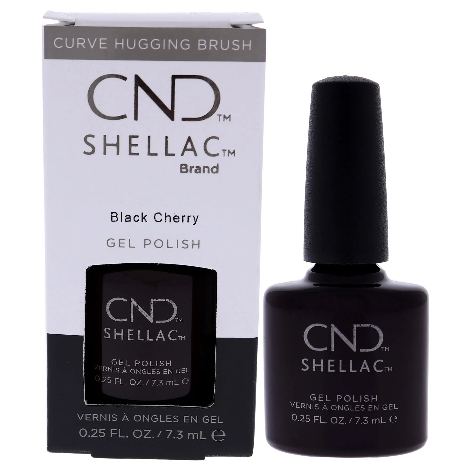 Shellac Nail Color - Black Cherry by CND for Women - 0.25 oz Nail Polish