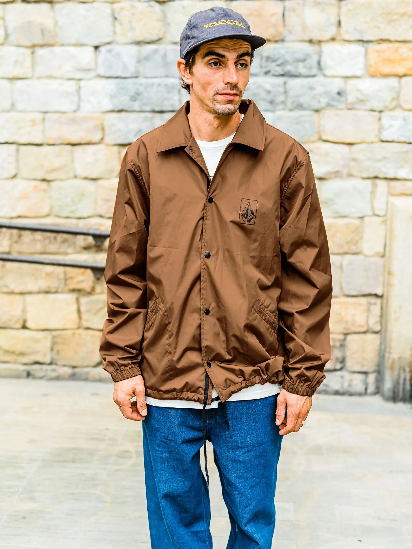 Skate Vitals Coaches Jacket - Rubber