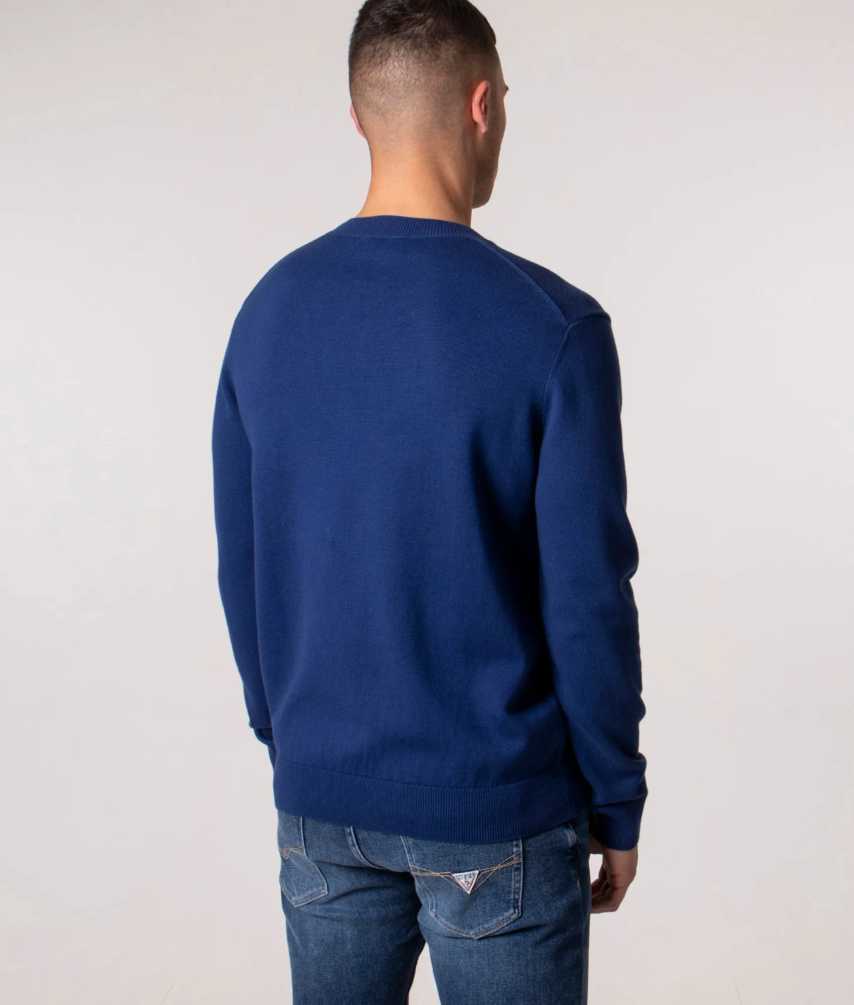 Slim Fit Logo Knitted Jumper