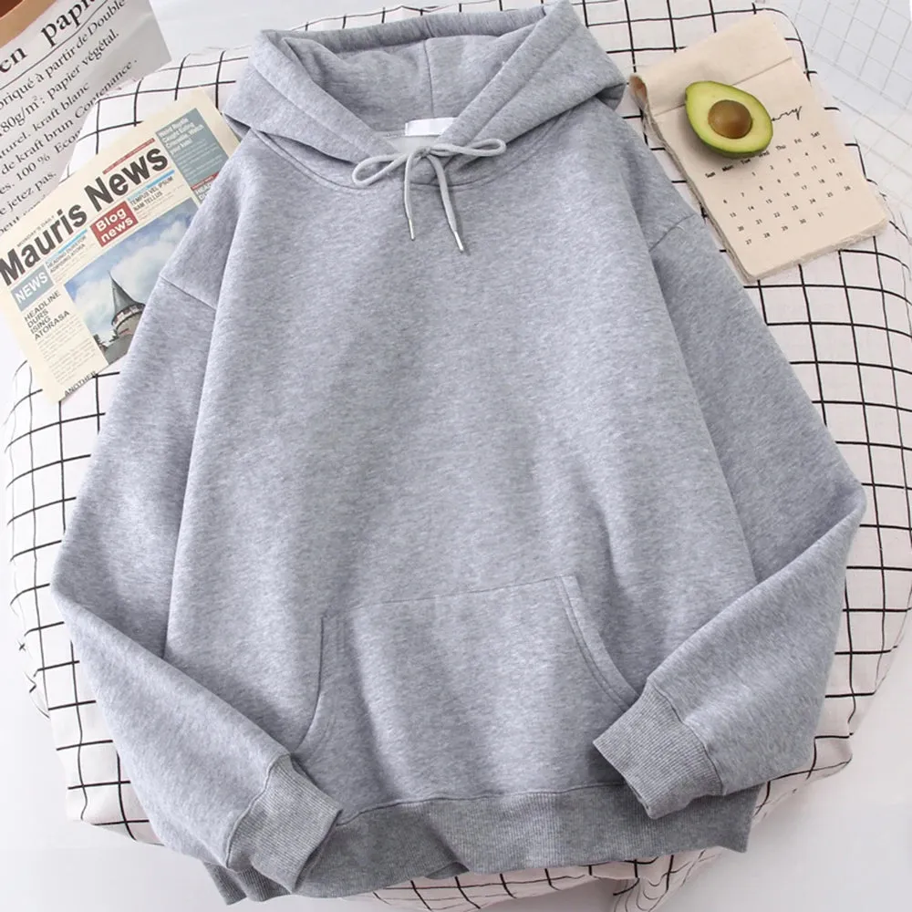 Soild Haze Blue Hoodies Sweatshirt Men Hoodie Sweatshirts Spring Autumn Hooded Jumper Pullover Streetwear Hoody