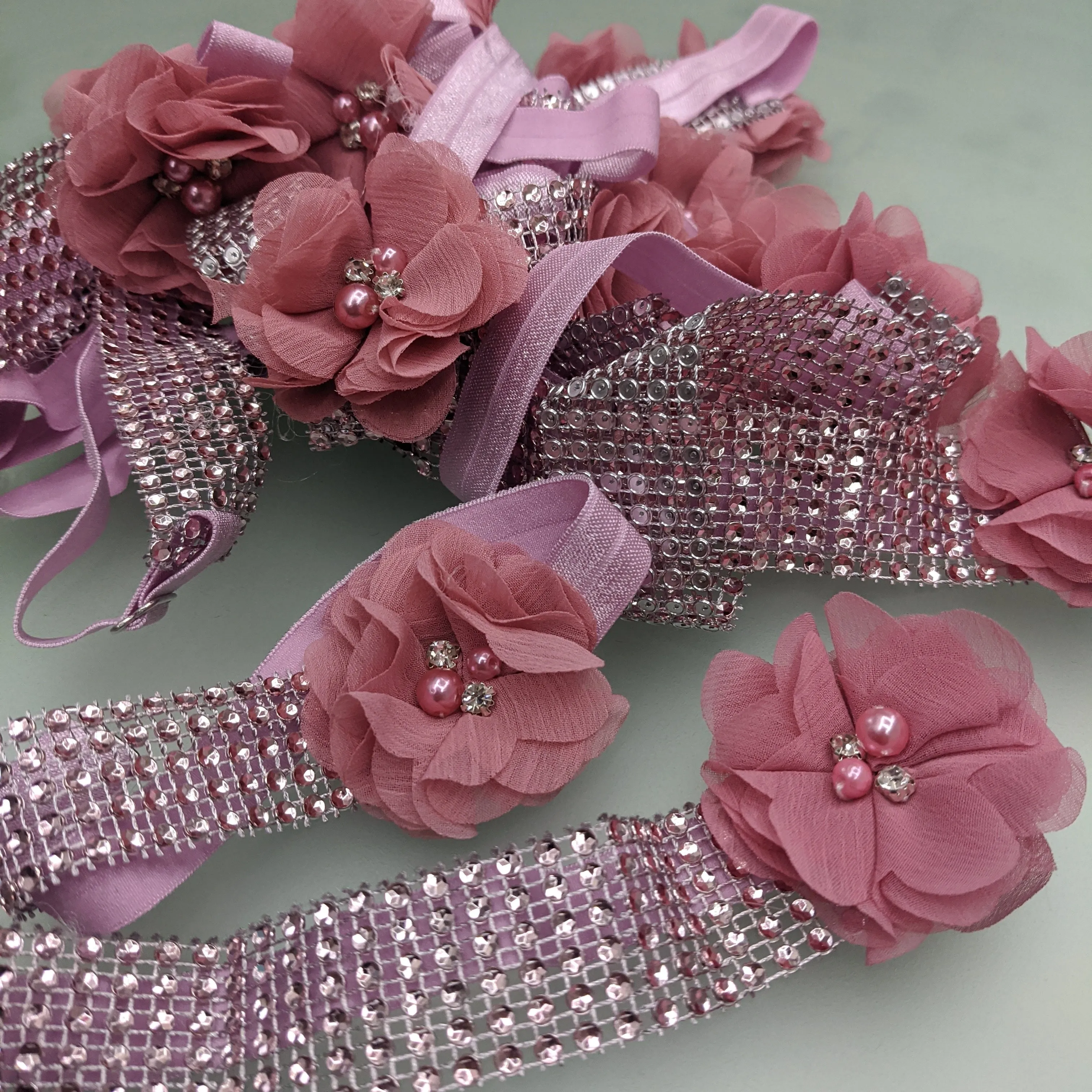 Sparkle Chiffon collars