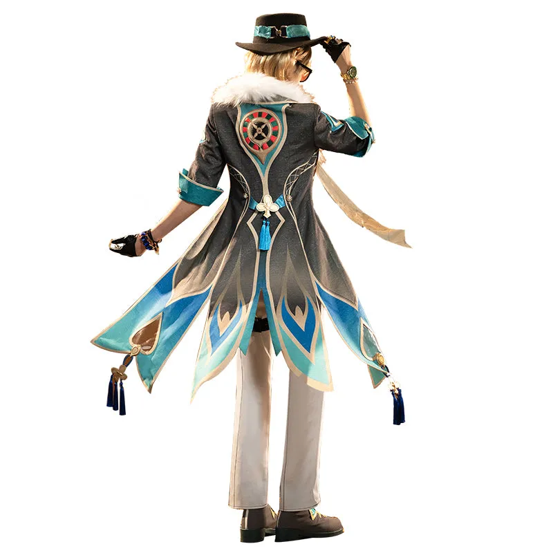 SR Honkai: Star Rail Aventurine Shajin Cosplay Costume