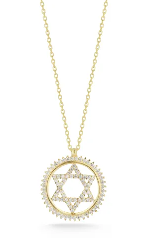 Star Of David Necklace