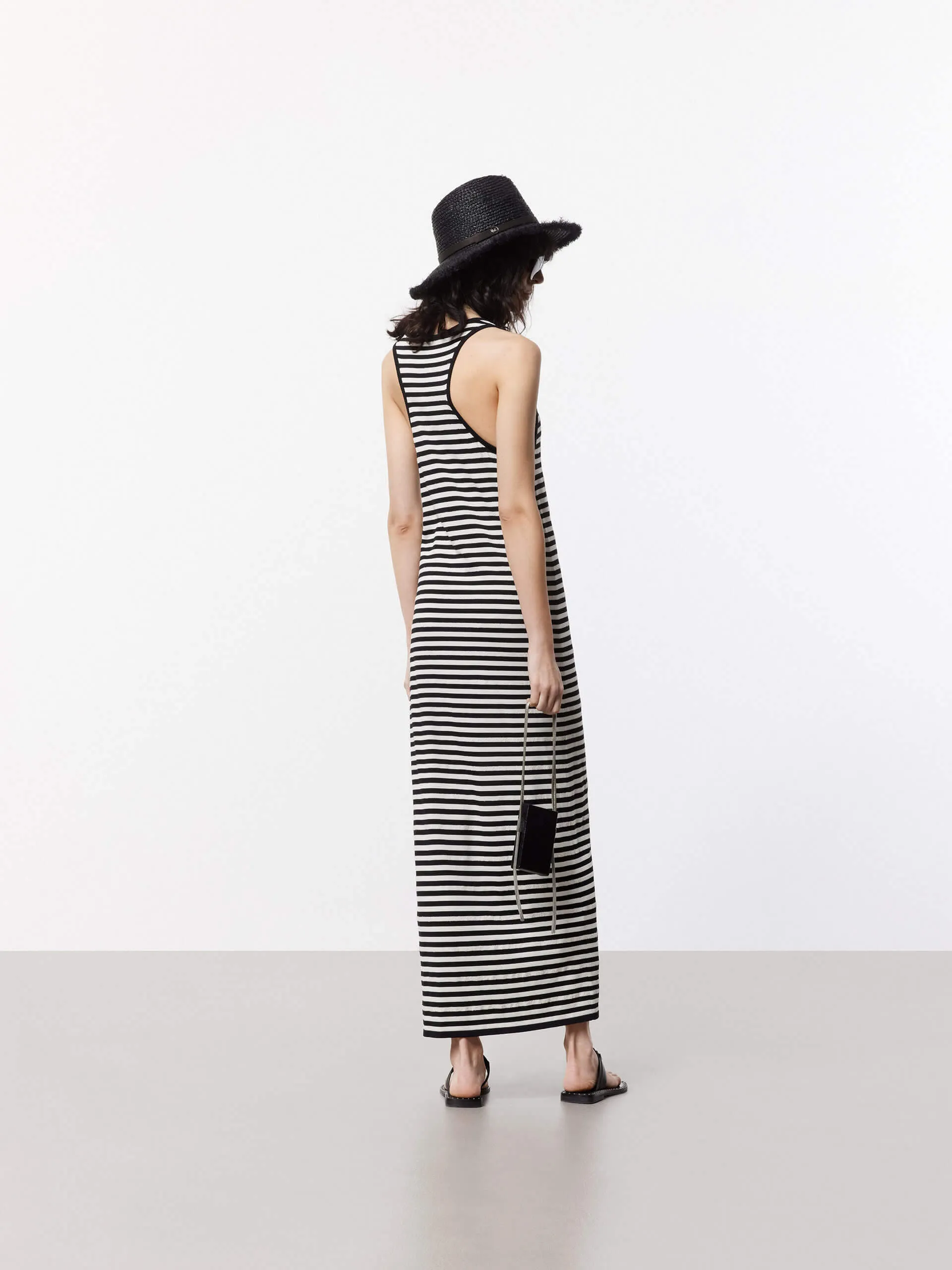 Striped Maxi Tank Dress