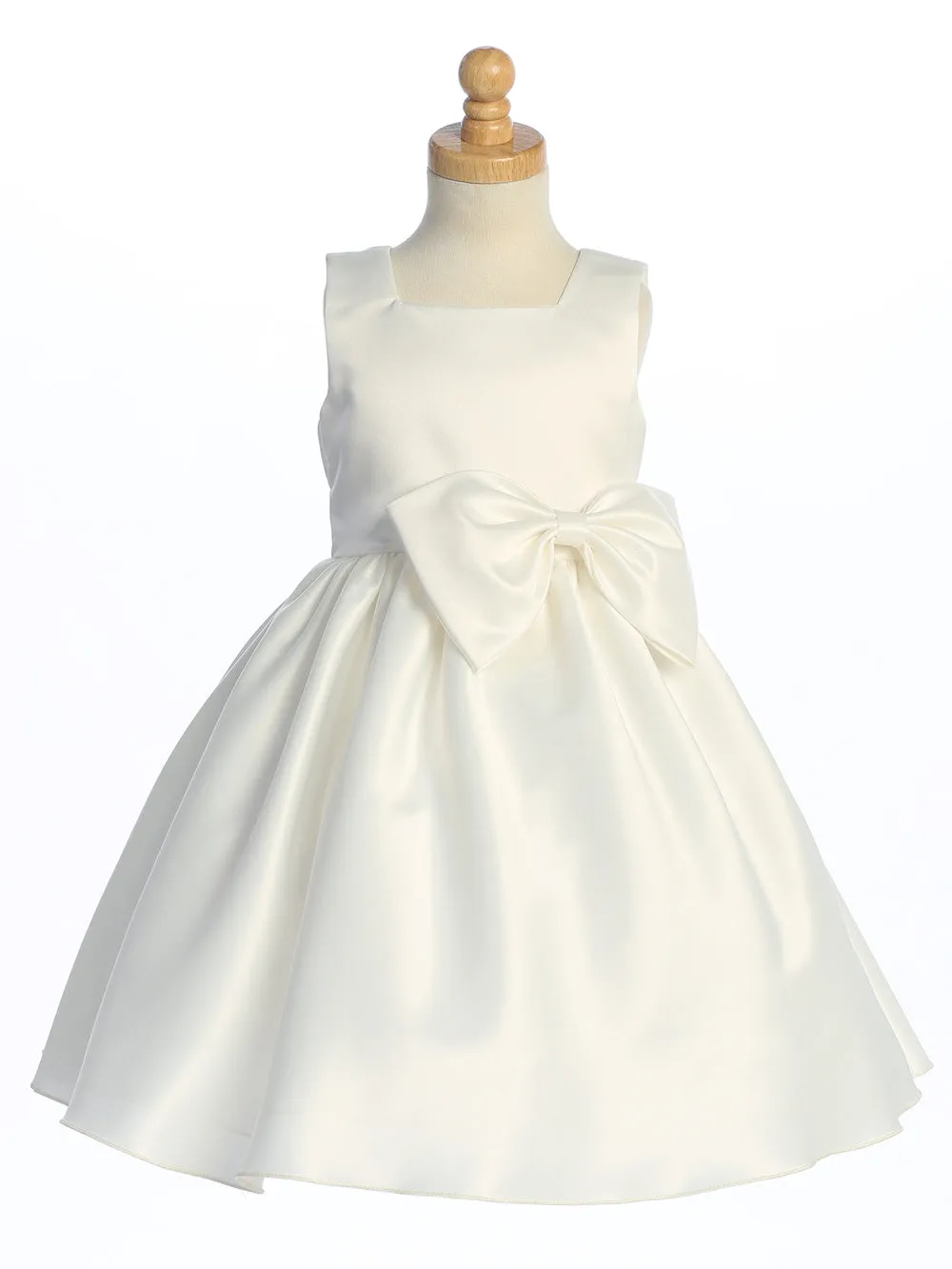 Stunning Satin Flower Girl Dress | Made in the U.S.A.