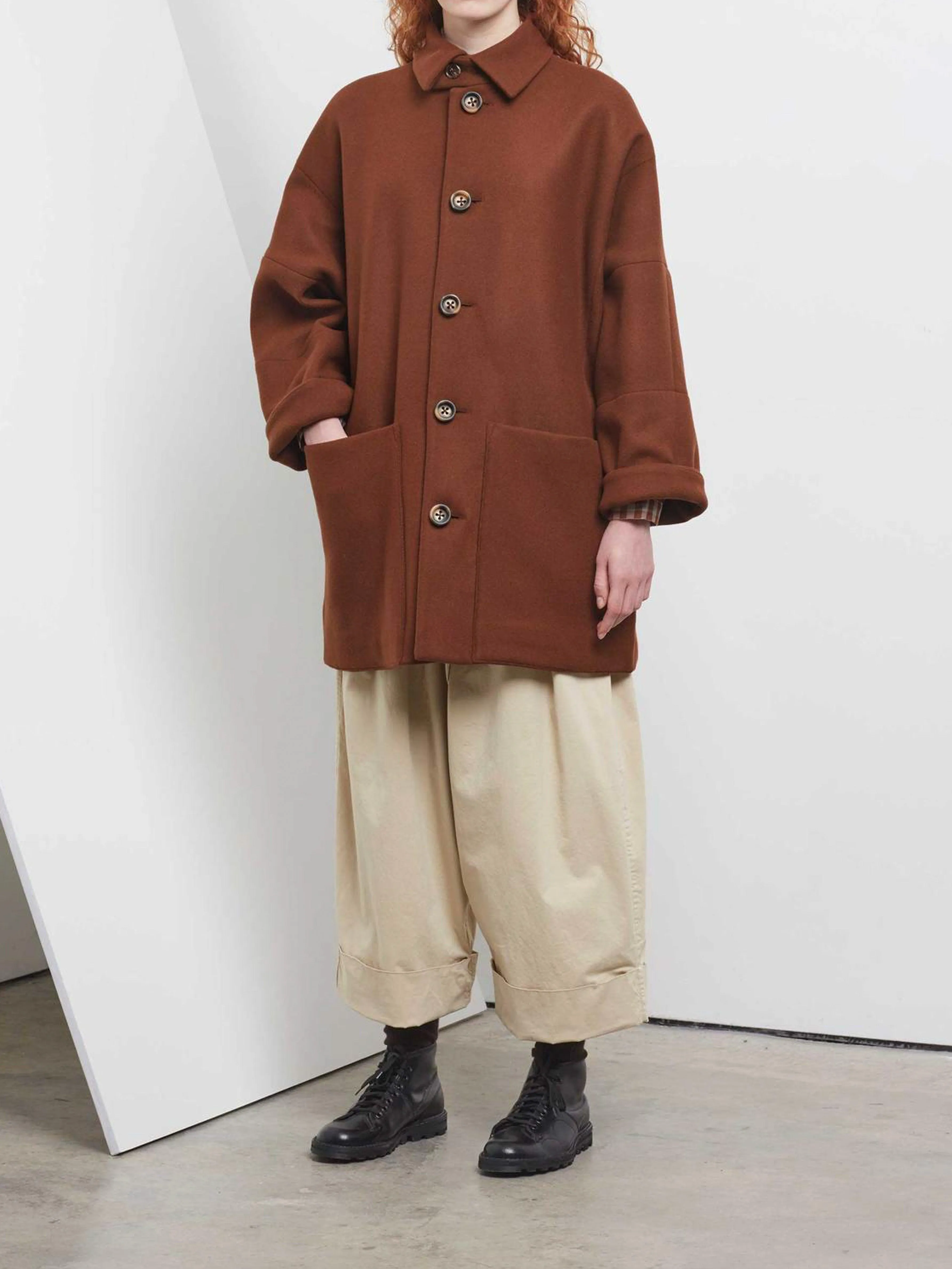 The Doorman Jacket - Chestnut