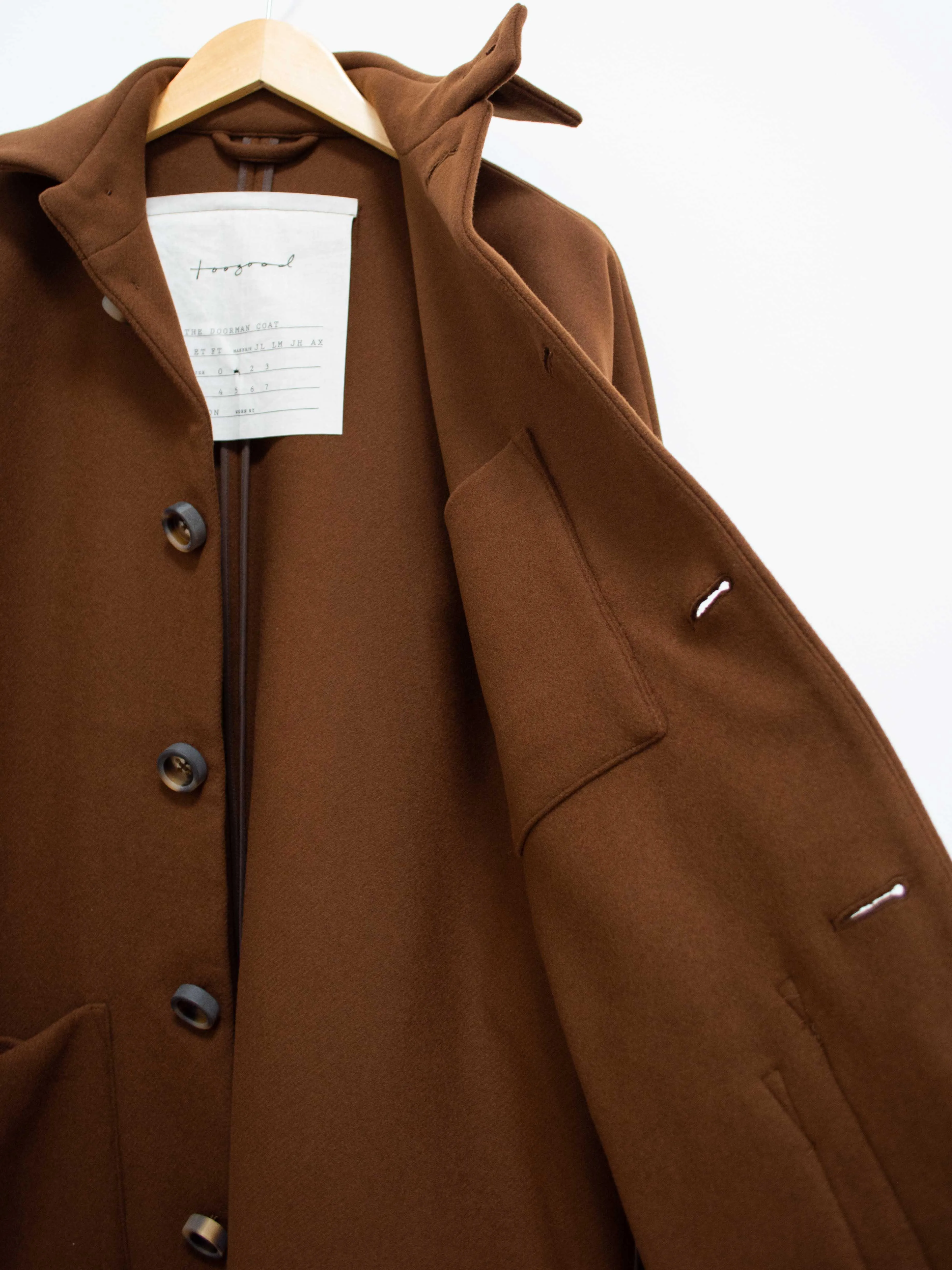 The Doorman Jacket - Chestnut