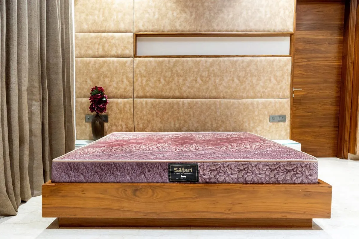 The Mattress Company | 5 Years Warranty | Pocketed Spring Double Bed Mattress, Luxury 5 inch Thickness (72x42x5)