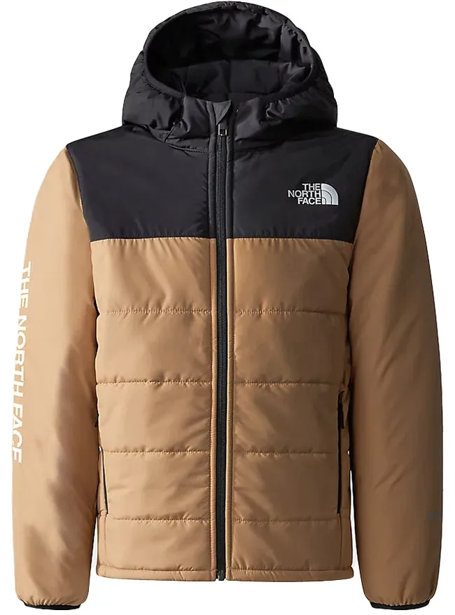 The North Face Kids Never Stop Synthetic Jacket Almond Butter Black