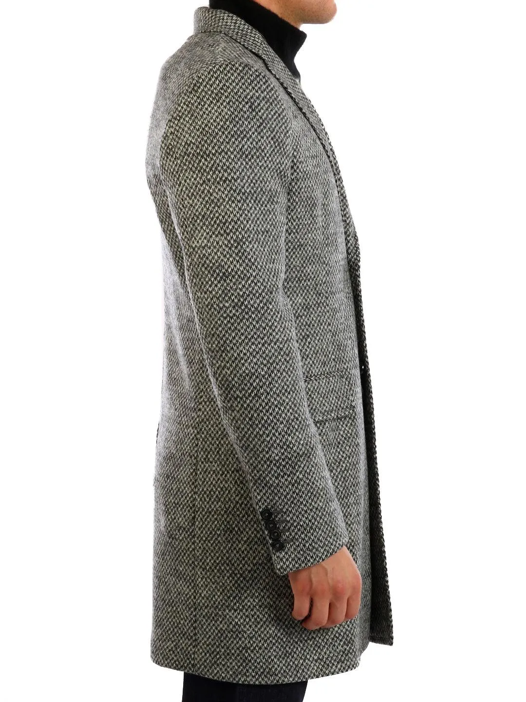 Tonello Gray Wool Coat