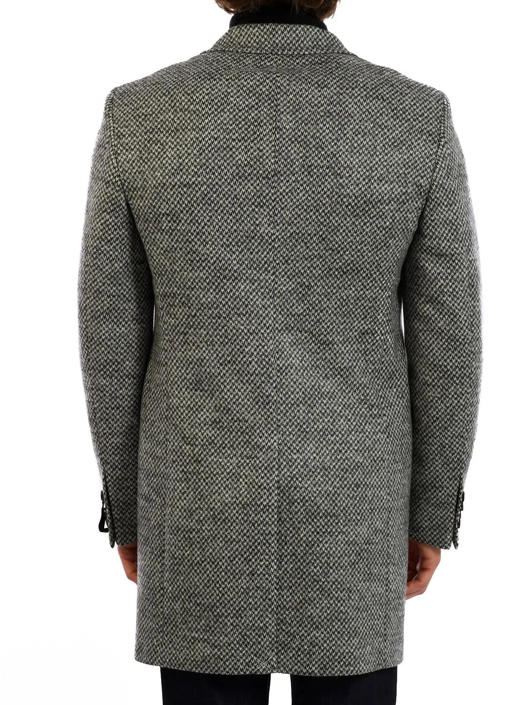 Tonello Gray Wool Coat