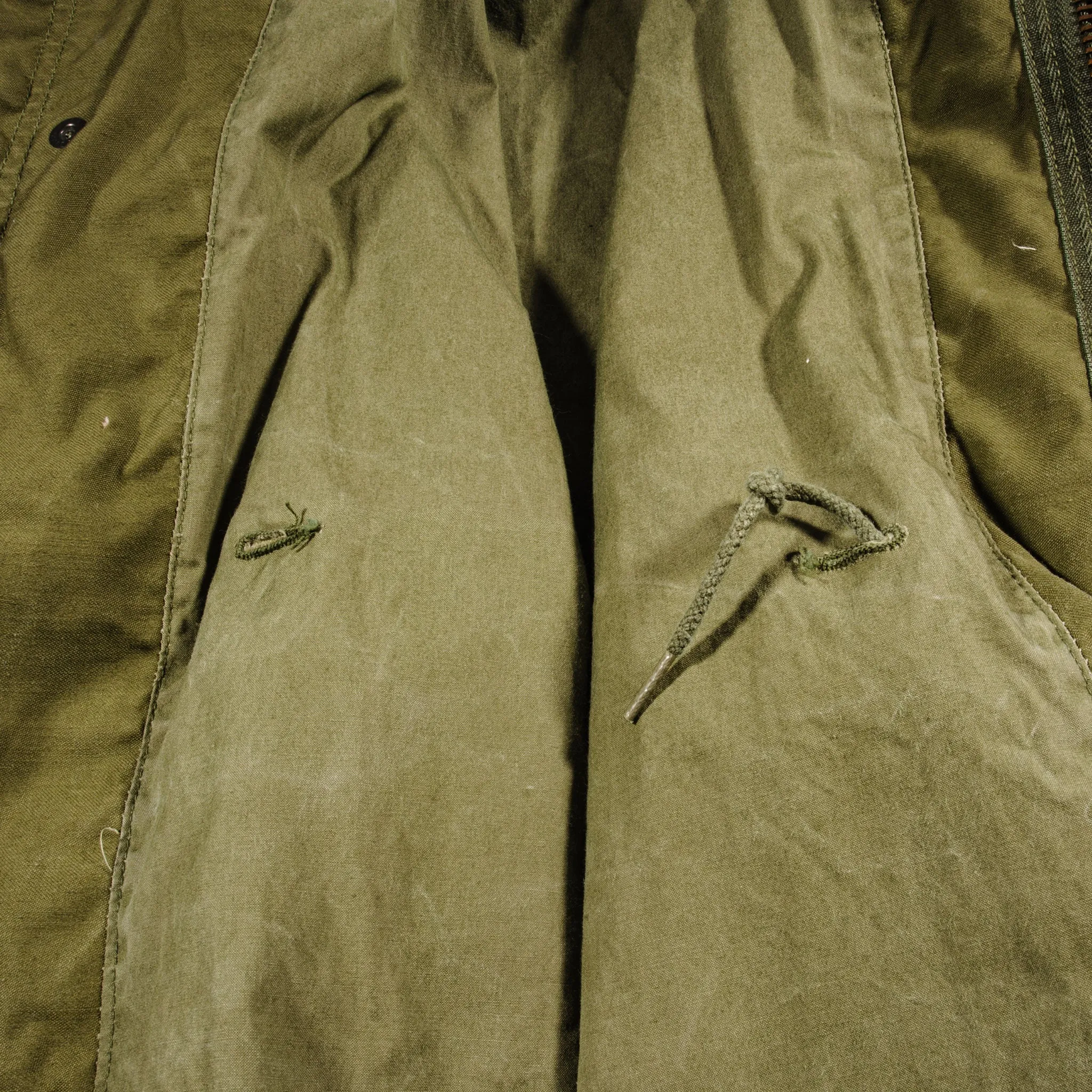 US ARMY M-1965 M65 FIELD JACKET 1977 SIZE LARGE LONG