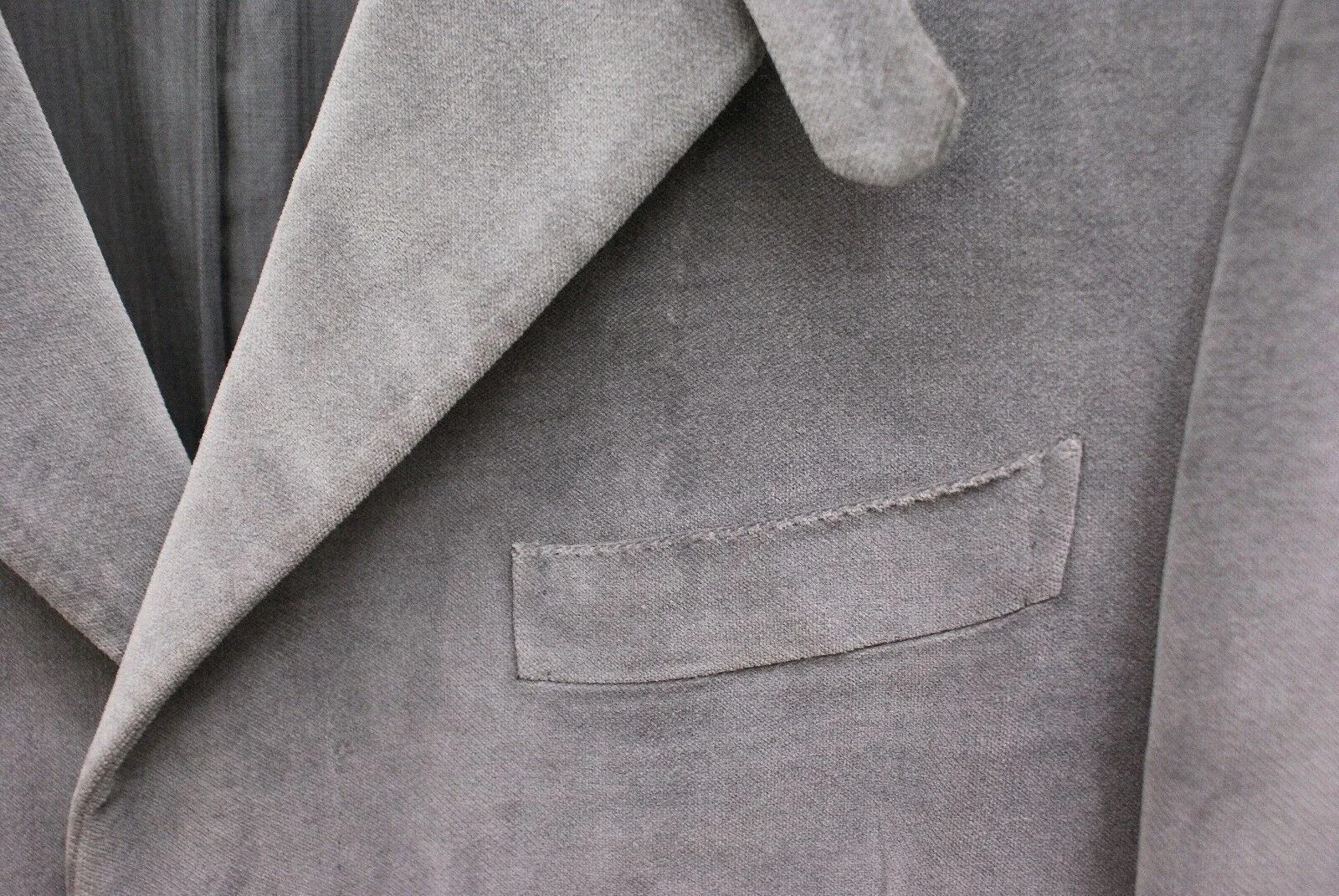 Velour Fabric Overcoat