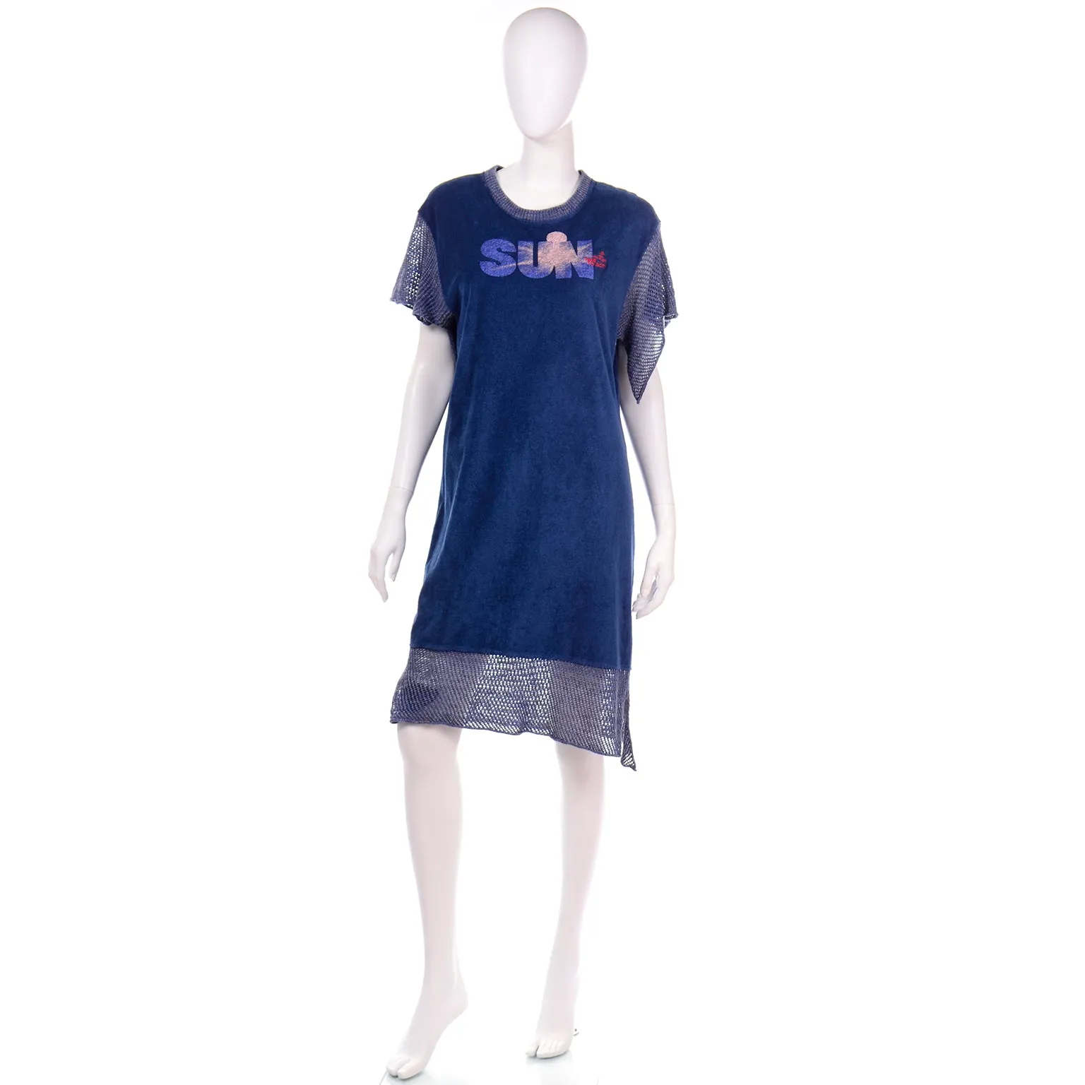 Vivienne Westwood Unisex Sun Time For Change Terrycloth Dress