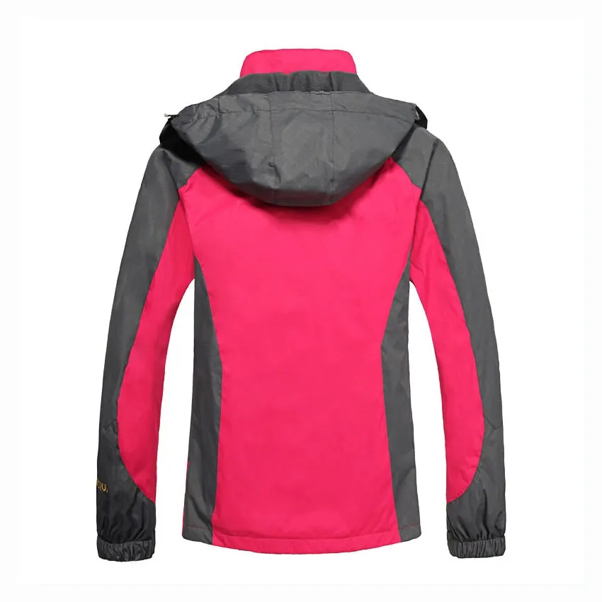 Windproof Camping & Hiking Jacket for women Top Outwear Windbreaker for Climbing and hiking