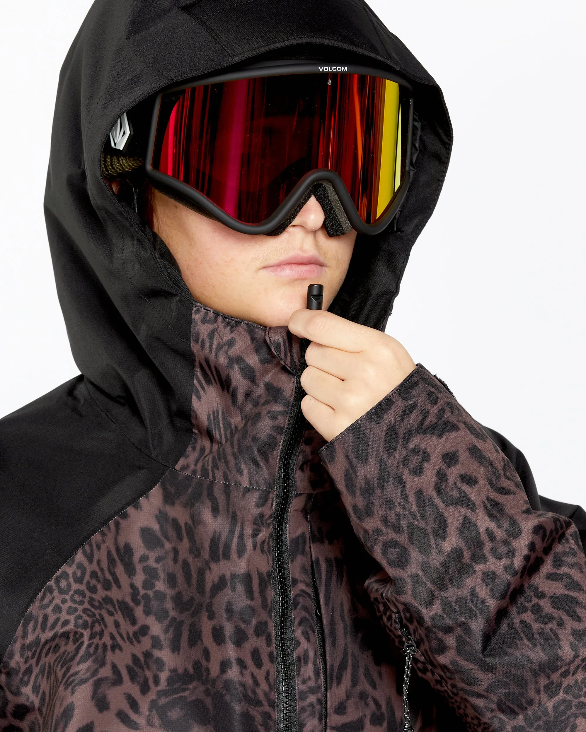 Womens Revna 20K Shell Jacket - Leopard