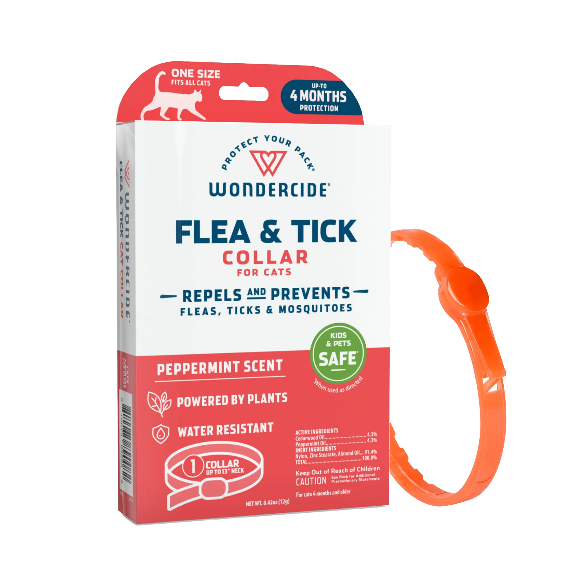 Wondercide Peppermint Cat Collar Flea & Tick