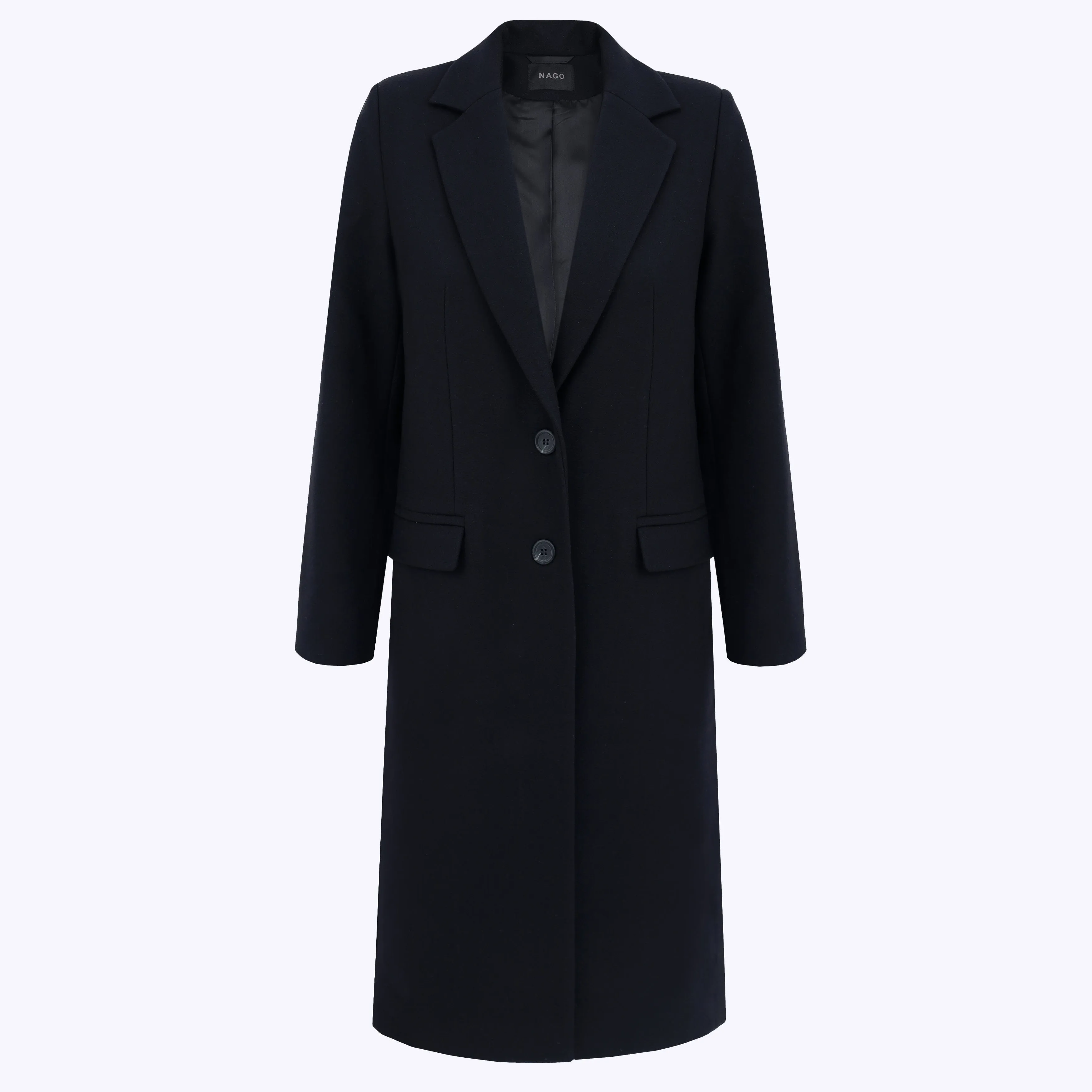 Wool blend coat  / 18 / 06 / night blue